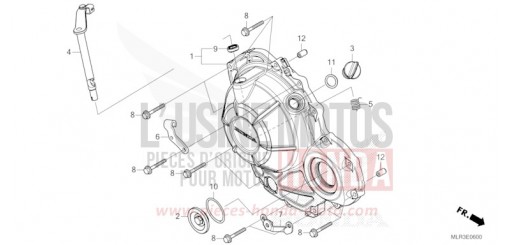 RIGHT CRANKCASE COVER CBR500RAR de 2024